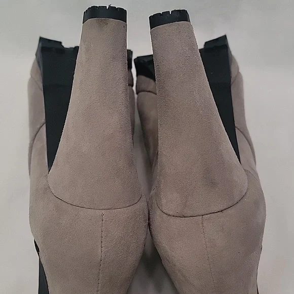 All Saints Grey And Black Ankle Boots Size 38